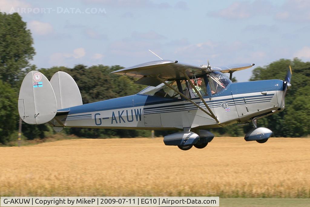 G-AKUW, 1948 Chrislea CH-3 Super Ace 2 C/N 105, Departing Runway 11.