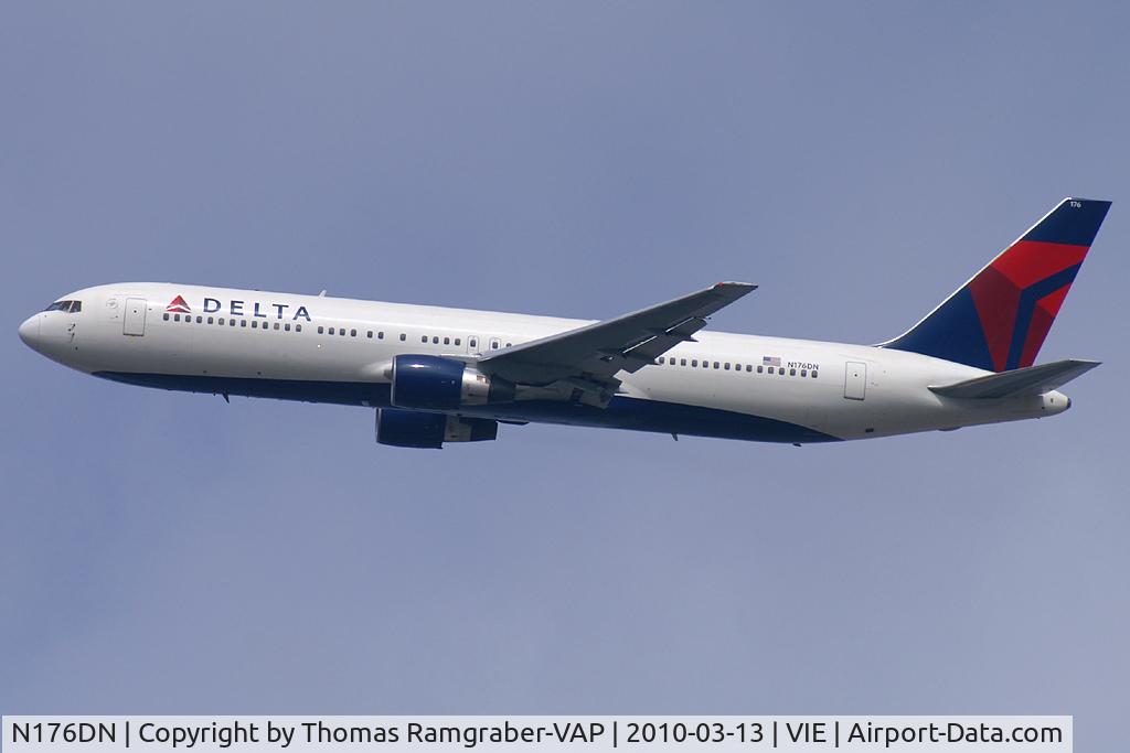 N176DN, 1990 Boeing 767-332 C/N 25061, Delta Airlines Boeing 767-300