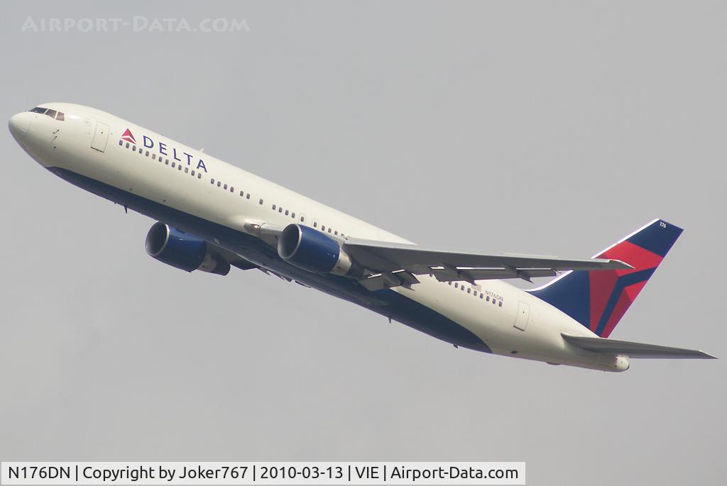 N176DN, 1990 Boeing 767-332 C/N 25061, Delta Air Lines Boeing 767-332(ER)