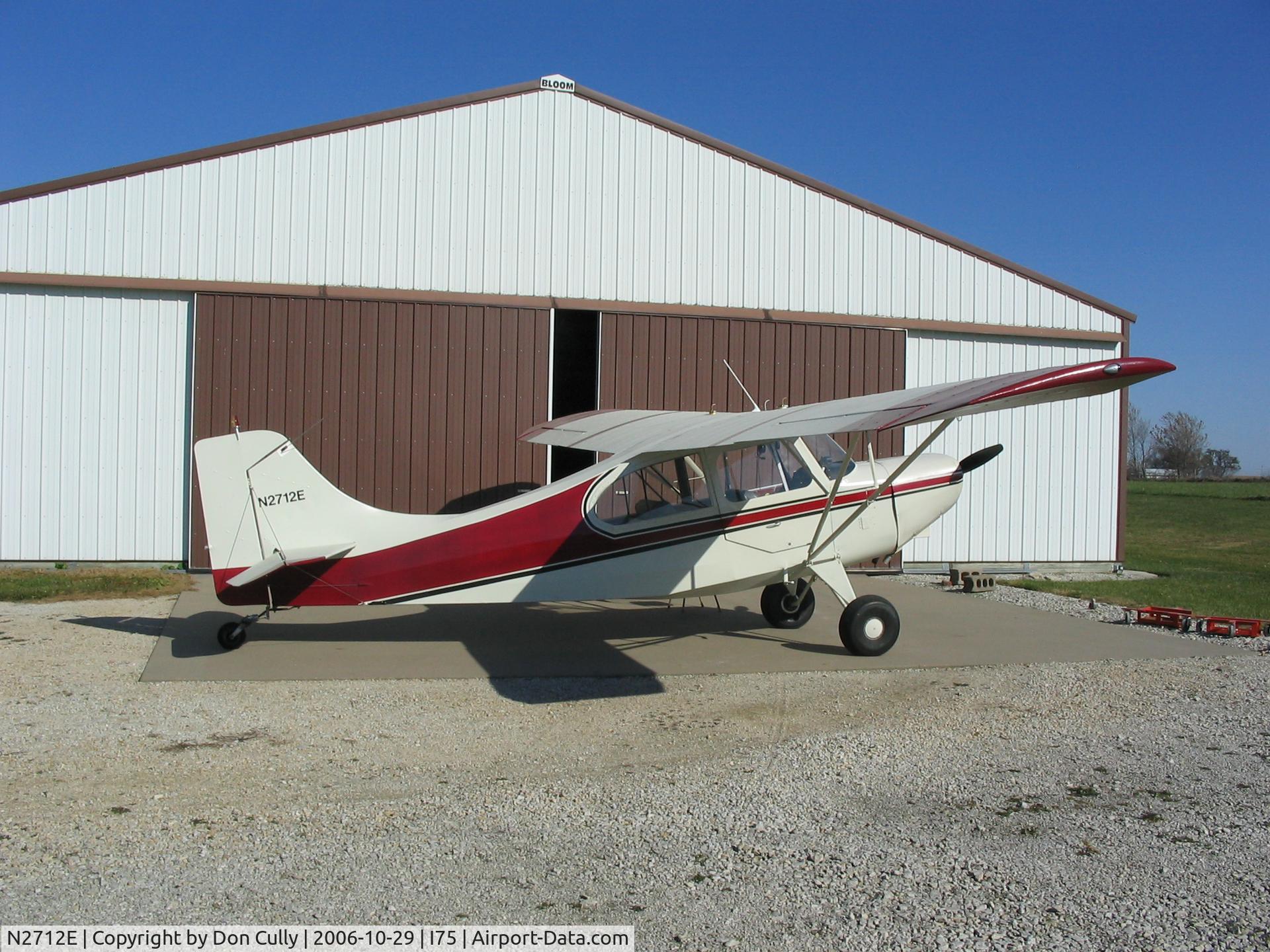 N2712E, 1946 Aeronca 7AC Champion C/N 7AC-6292, One of a kind 7AC