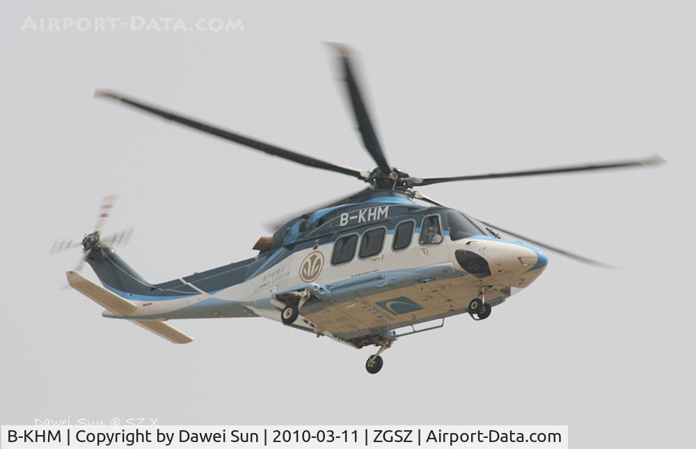 B-KHM, 2009 AgustaWestland AW-139 C/N 31238, SZX