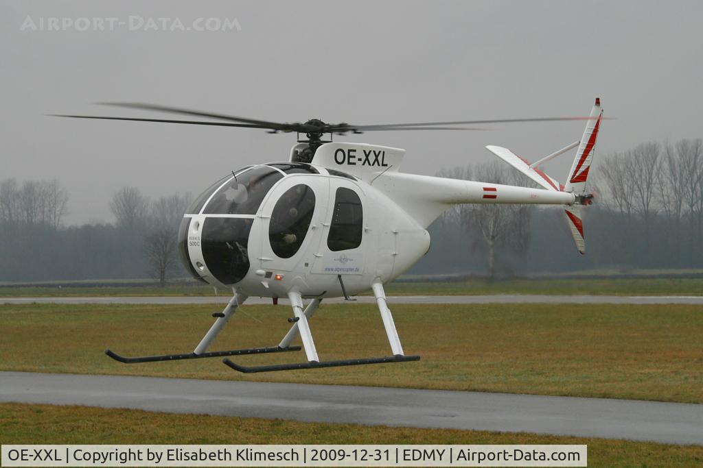 OE-XXL, 1974 Hughes 369HS C/N 340574S, at Muehldorf Airfield (EDMY)