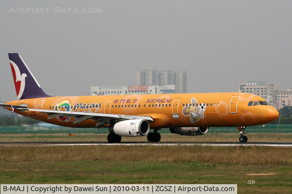 B-MAJ, 1998 Airbus A321-231 C/N 908, B-MAJ
