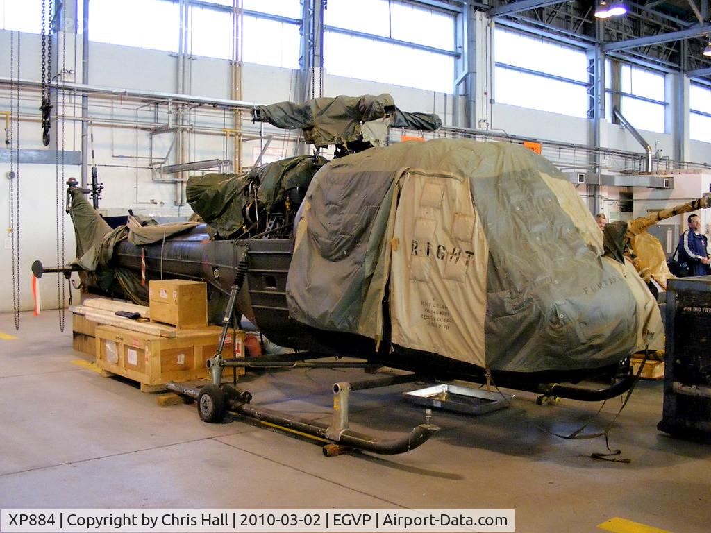 XP884, 1962 Westland Scout AH.1 C/N F9485, Army Air Corps Historic Aircraft Flight Westland Scout AH1