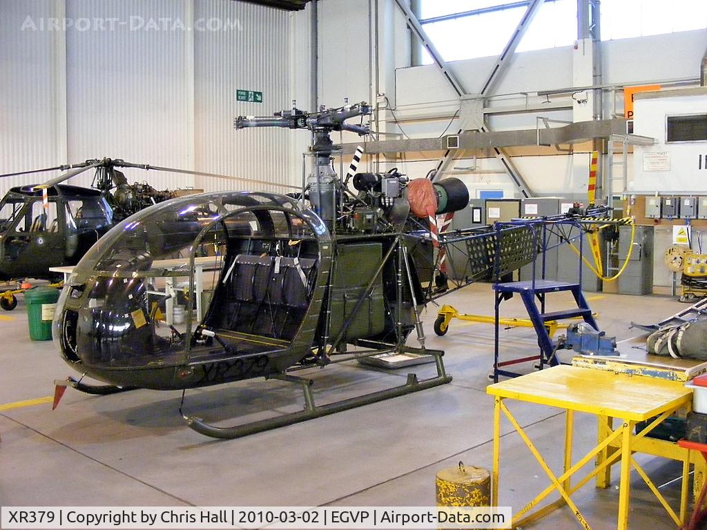 XR379, 1961 Sud Aviation Alouette AH.2 C/N 1583, Army Air Corps Historic Aircraft Flight