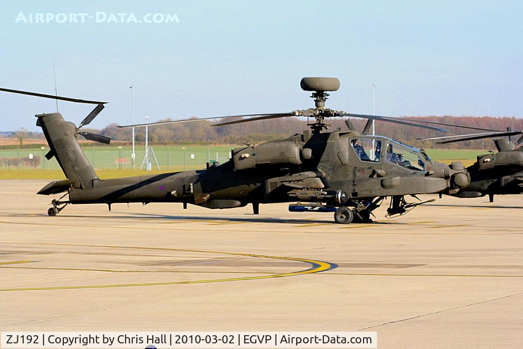 ZJ192, 2005 Westland Apache AH.1 C/N WAH.27, Army Air Corps Westland WAH-64 Apache AH1 673 Sqn