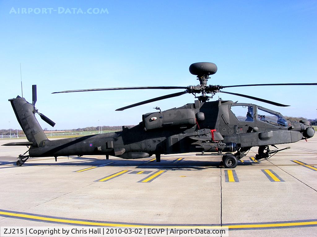 ZJ215, Westland Apache AH.1 C/N WAH.049, Army Air Corps 673 Sqn