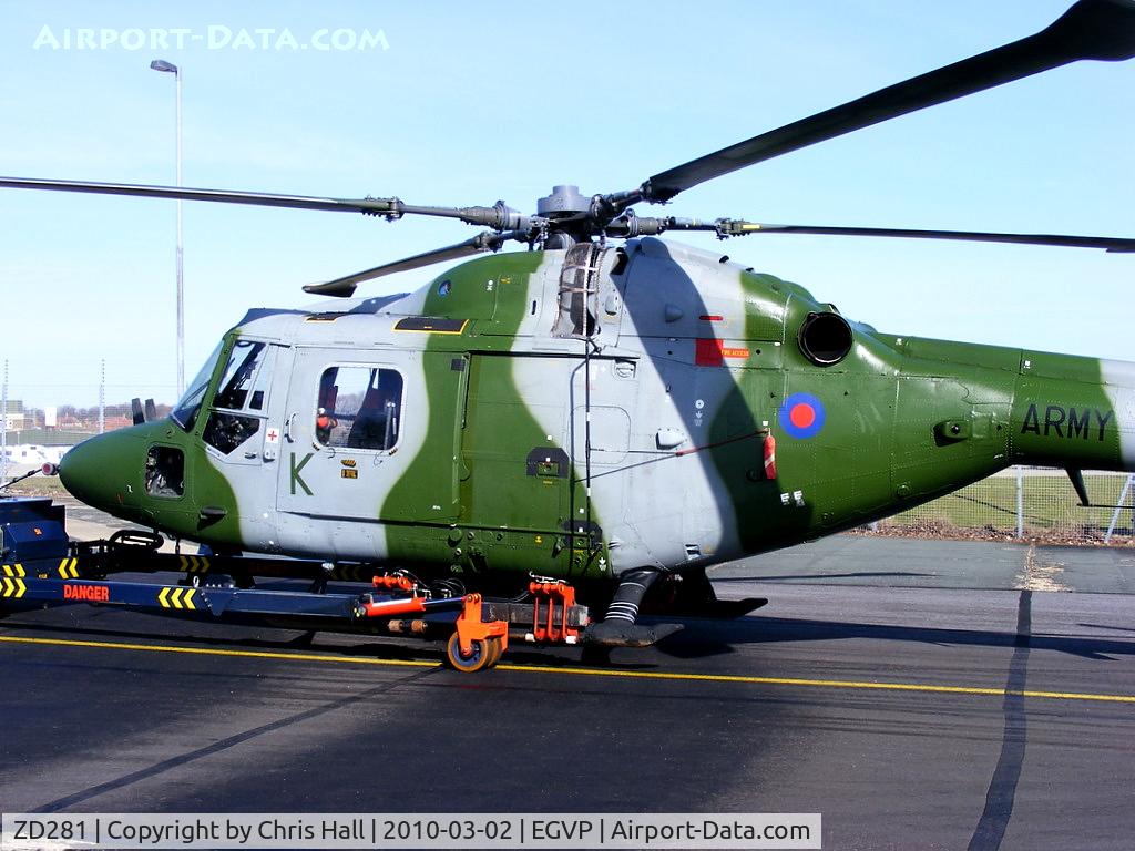 ZD281, 1983 Westland Lynx AH.7 C/N 304, Army Air Corps 671 Sqn