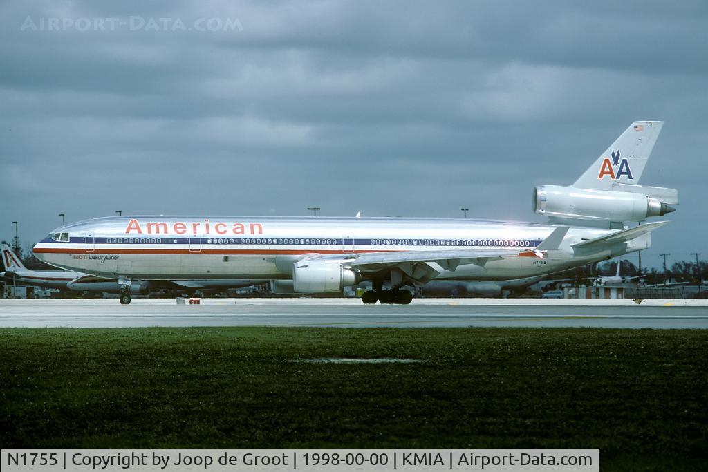 N1755, 1992 McDonnell Douglas MD-11F C/N 48490, Sold to Fedex