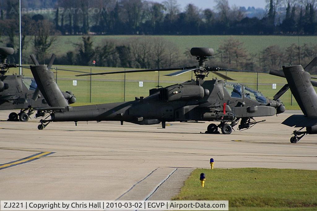 ZJ221, Westland Apache AH.1 C/N DU055/WAH055, Army Air Corps Westland WAH-64 Apache AH1 673 Sqn