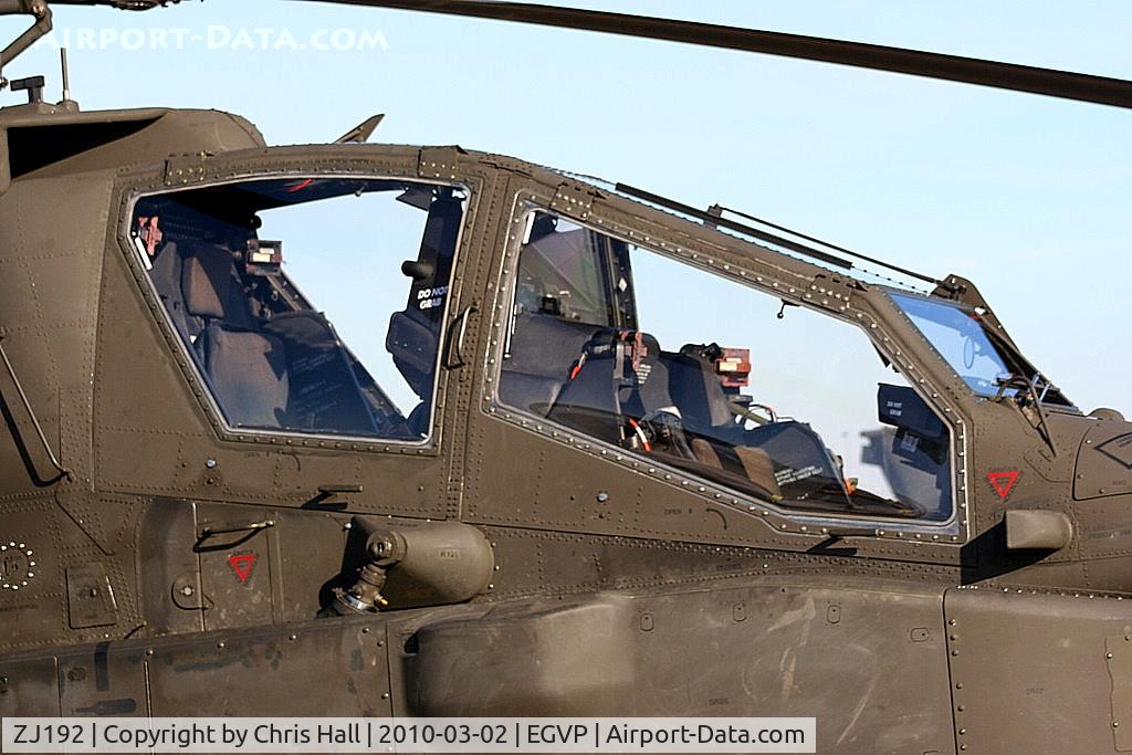 ZJ192, 2005 Westland Apache AH.1 C/N WAH.27, Army Air Corps Westland WAH-64 Apache AH1 673 Sqn