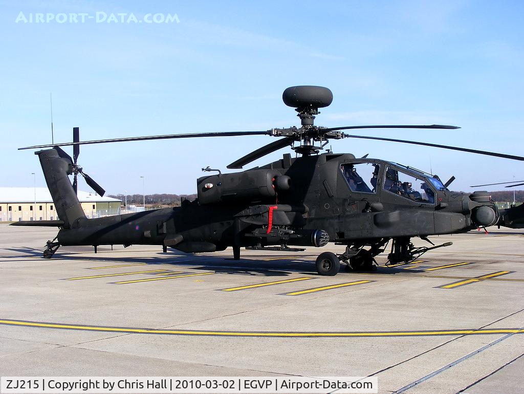 ZJ215, Westland Apache AH.1 C/N WAH.049, Army Air Corps 673 Sqn