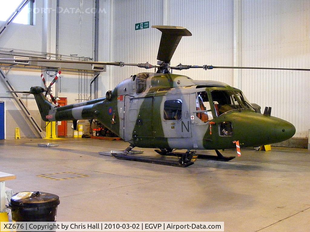 XZ676, 1982 Westland Lynx AH.7 C/N 241, Army Air Corps 671 Sqn Westland Lynx AH.7
