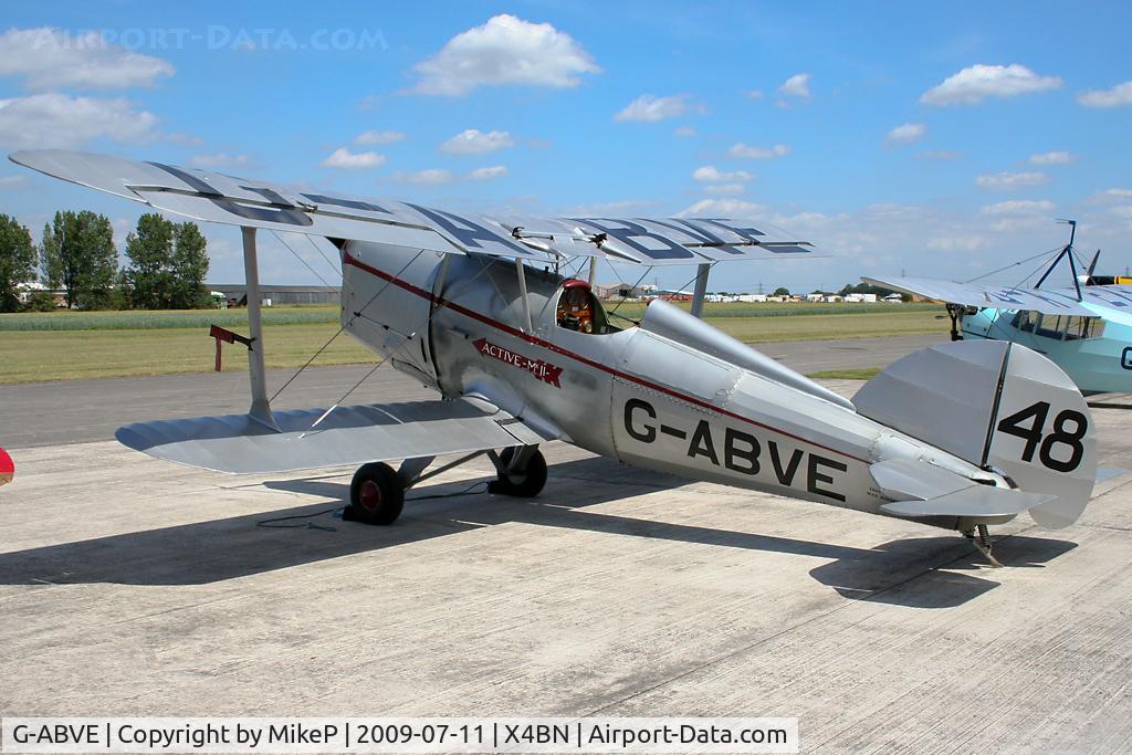 G-ABVE, 1932 Arrow Active 2 C/N 2, Seen on the flightline at Breighton.