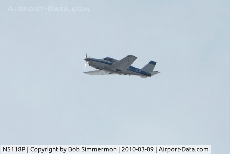 N5118P, 1958 Piper PA-24-250 Comanche C/N 24-131, Circling the ranch near La Rue, Ohio.