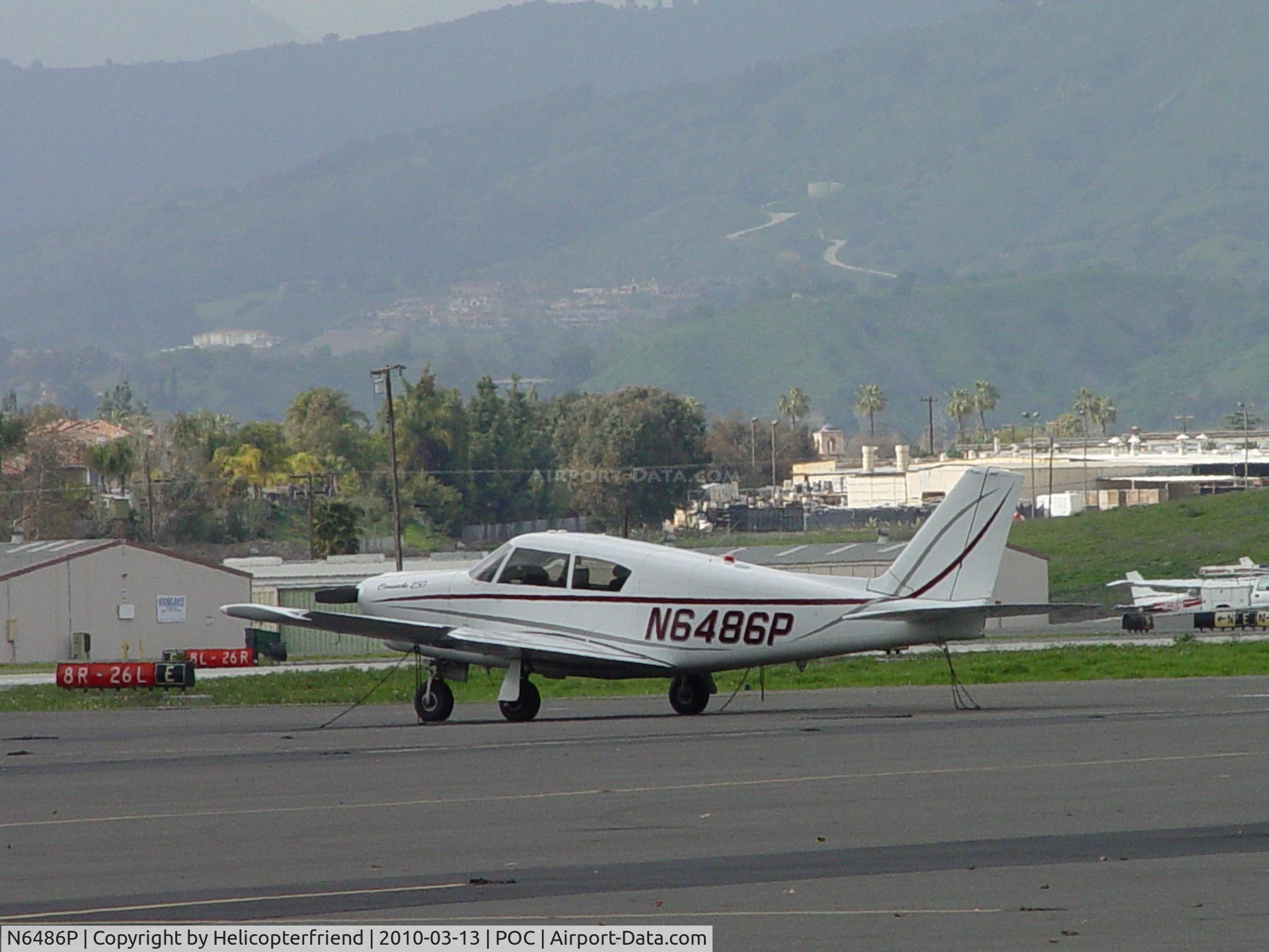 N6486P, 1959 Piper PA-24-250 Comanche C/N 24-1604, Parked at Brackett