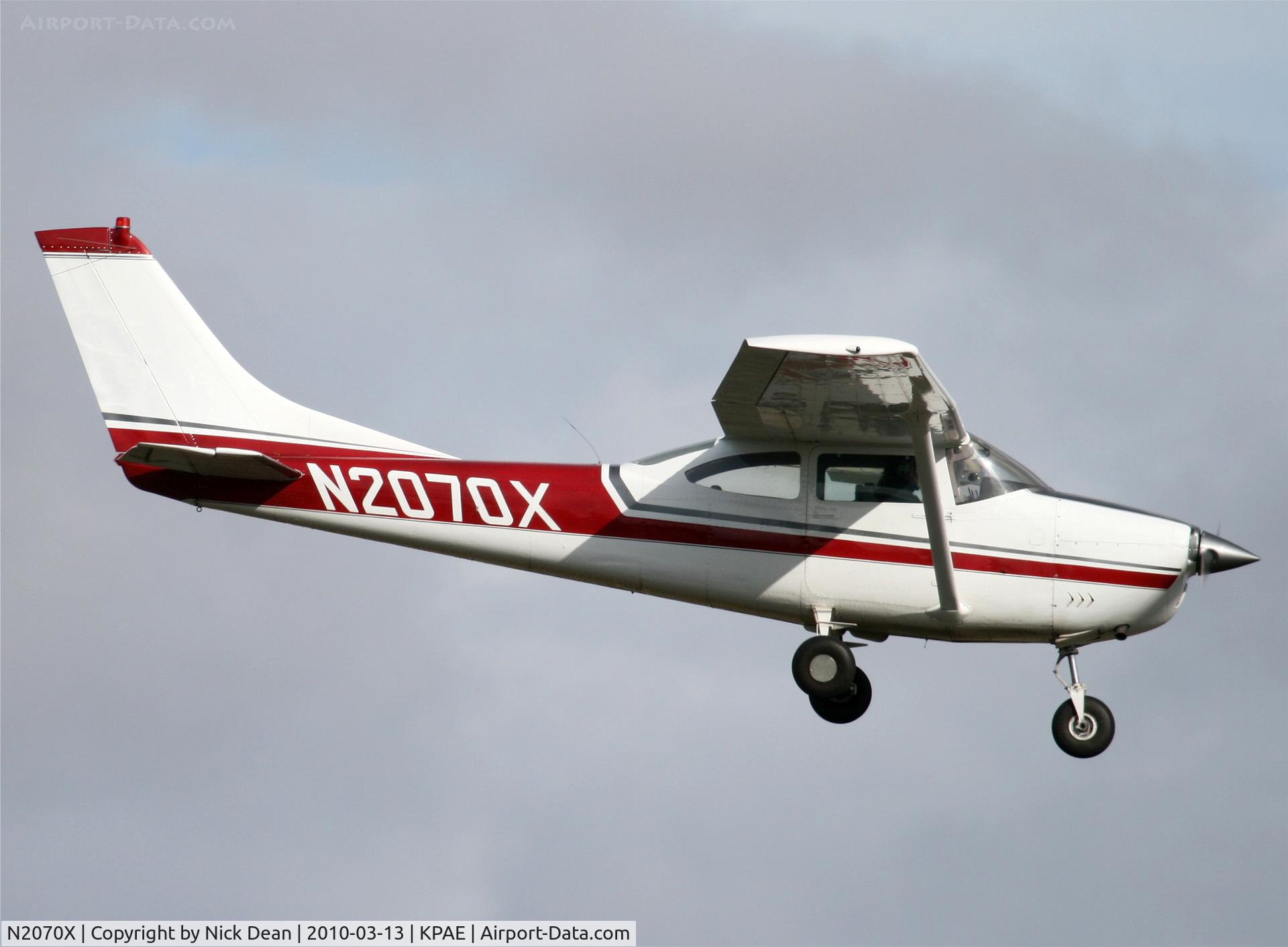 N2070X, 1965 Cessna 182H Skylane C/N 18256170, KPAE