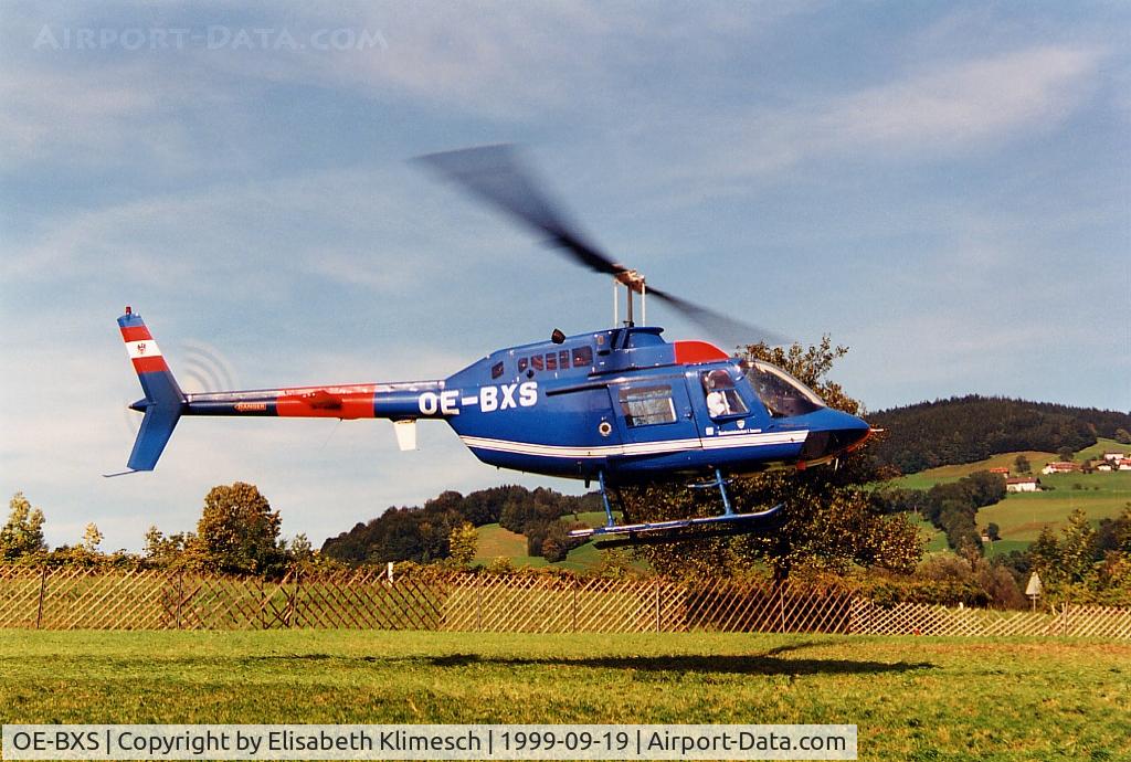 OE-BXS, Agusta AB-206B JetRanger II C/N 8403, in Mondsee
