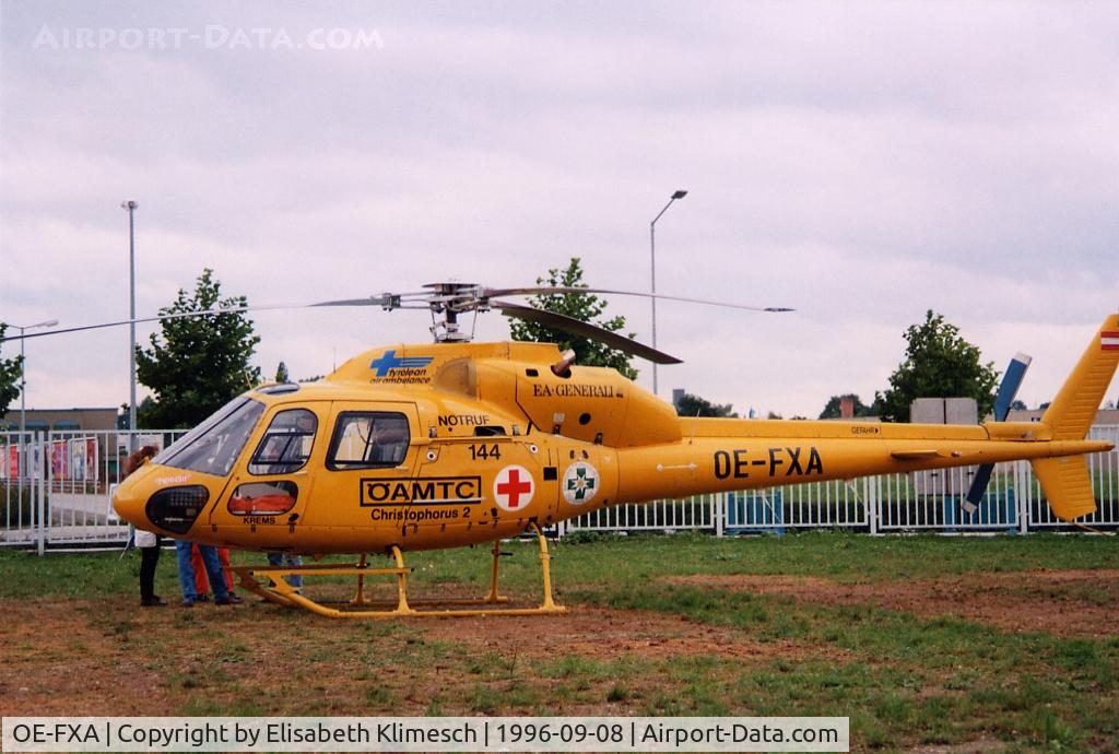 OE-FXA, Aerospatiale AS.355F-1 Ecureuil 2 C/N 5056, in St. Poelten