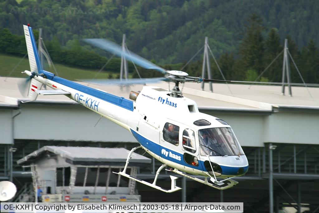OE-KXH, 1983 Aerospatiale AS-350B Ecureuil C/N 1761, at Formula 1 Grand Prix in Spielberg