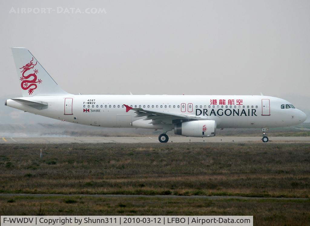 F-WWDV, 2010 Airbus A320-232 C/N 4247, C/n 4247 - To be B-HSP
