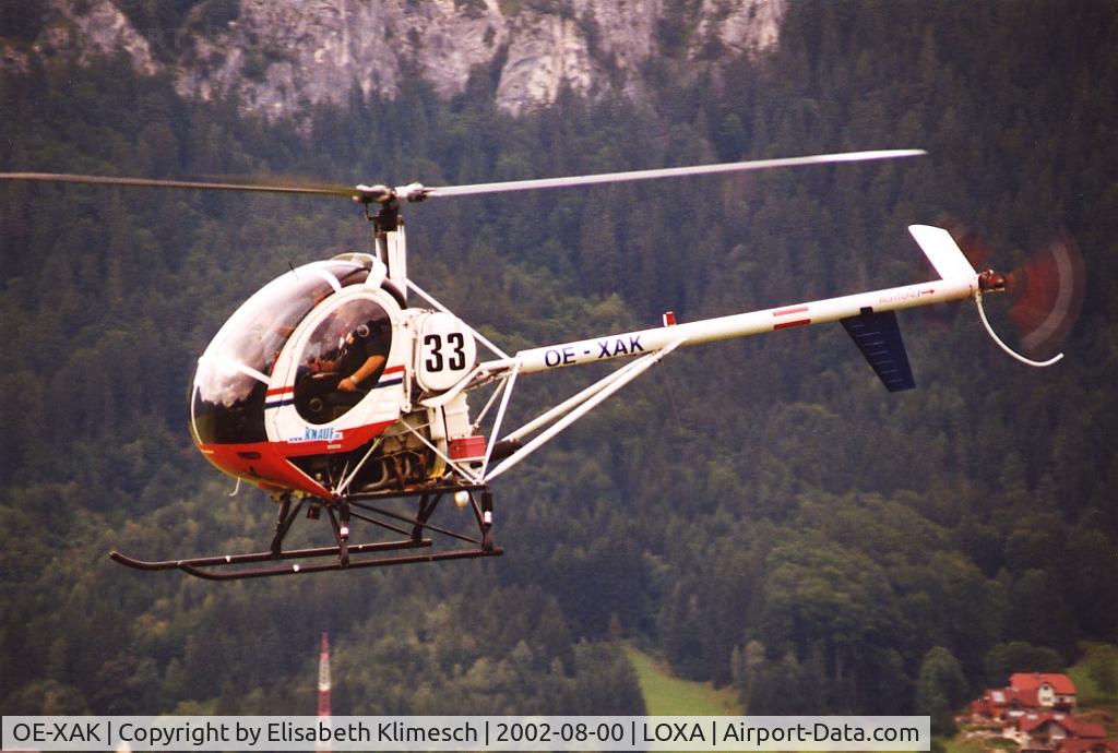 OE-XAK, 1992 Schweizer 269C C/N S-1595, at Aigen im Ennstal Airfield