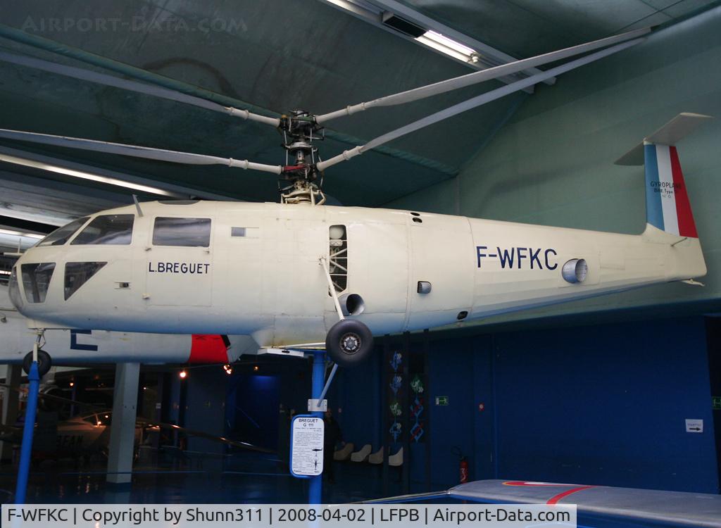 F-WFKC, Breguet 111 Gyroplane C/N 01, Preserved @ Le Bourget Museum