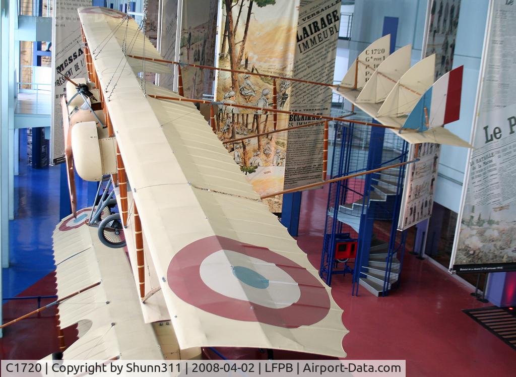 C1720, Caudron G.4 C/N Not found, Caudron G.4 preserved @ Le Bourget Museum