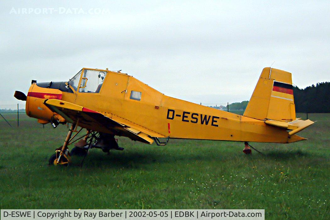 D-ESWE, Let Z-37A Cmelak C/N 21-04, Stored at its home base of Kyritz-Brandenburg~D