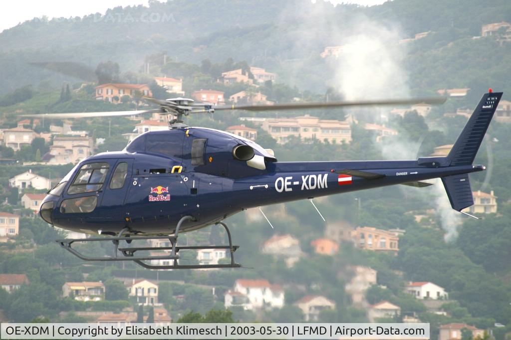 OE-XDM, Eurocopter AS-355N Ecureuil 2 C/N 5708, at Cannes Airport