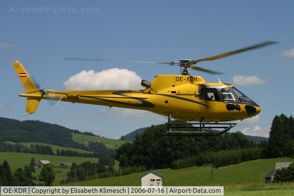 OE-XDR, 1992 Aerospatiale AS-350B-2 Ecureuil C/N 2621, in Kraiwiesen