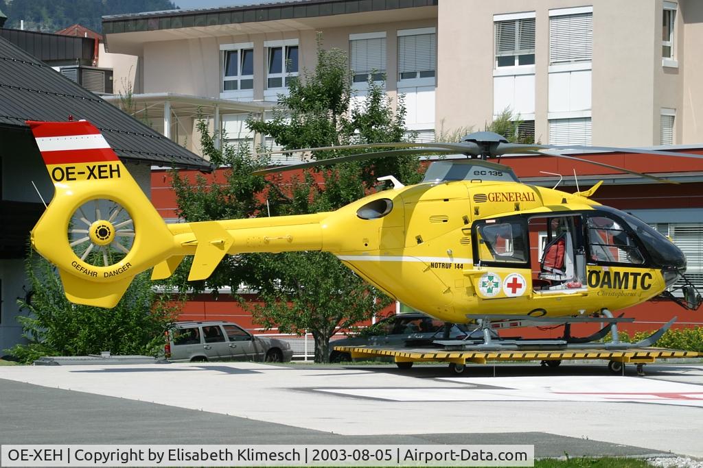OE-XEH, Eurocopter EC-135T-1 C/N 160, in St.Johann/Tirol