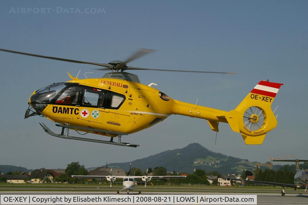 OE-XEY, 2006 Eurocopter EC-135T-2+ C/N 0521, at Salzburg Airport