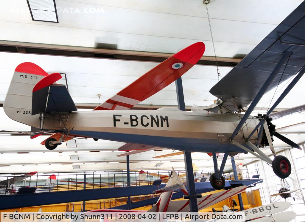 F-BCNM, Morane-Saulnier MS.317 C/N 328, Preserved @ Le Bourget Museum