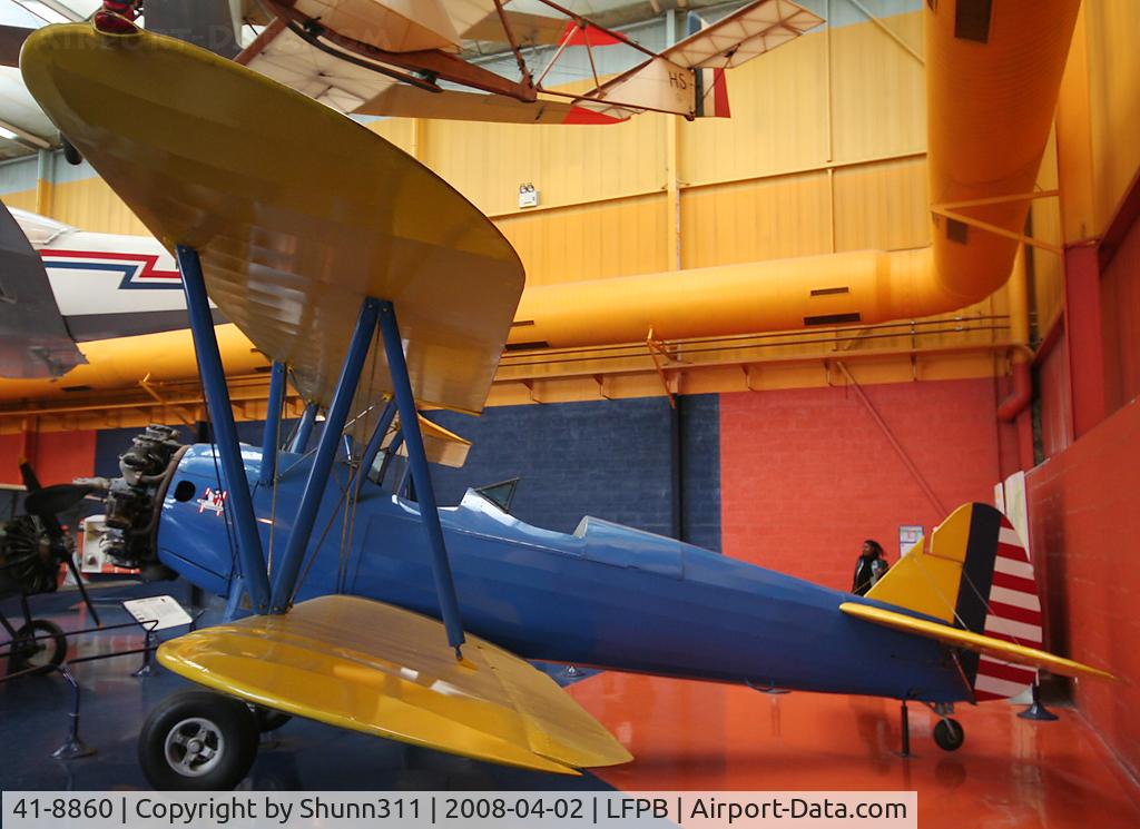 41-8860, Boeing PT-17 Kaydet (A75N1) C/N 75-2419, PT-17 preserved @ Le Bourget Museum