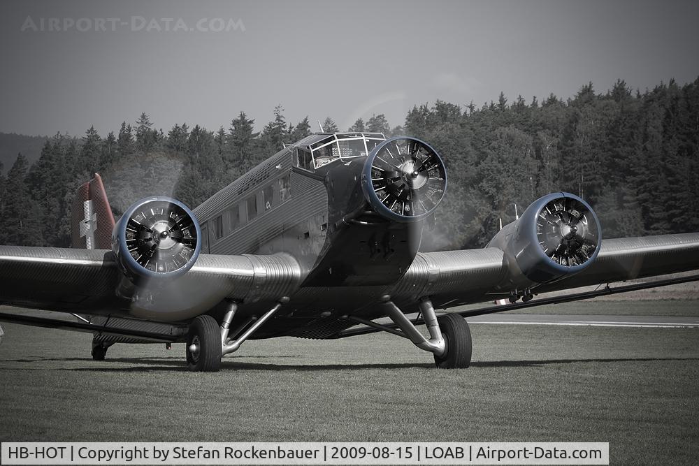 HB-HOT, 1939 Junkers Ju-52/3m g4e C/N 6595, -