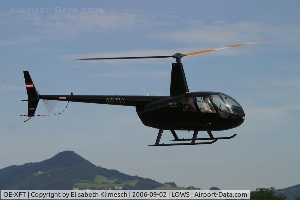 OE-XFT, Robinson R44 Raven II C/N 10731, at Salzburg Airport