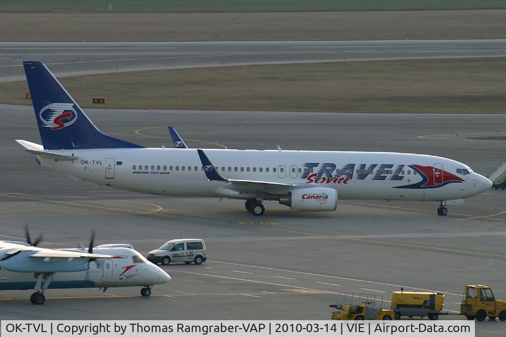 OK-TVL, 2010 Boeing 737-8FN C/N 37076, Travel Service Boeing 737-800