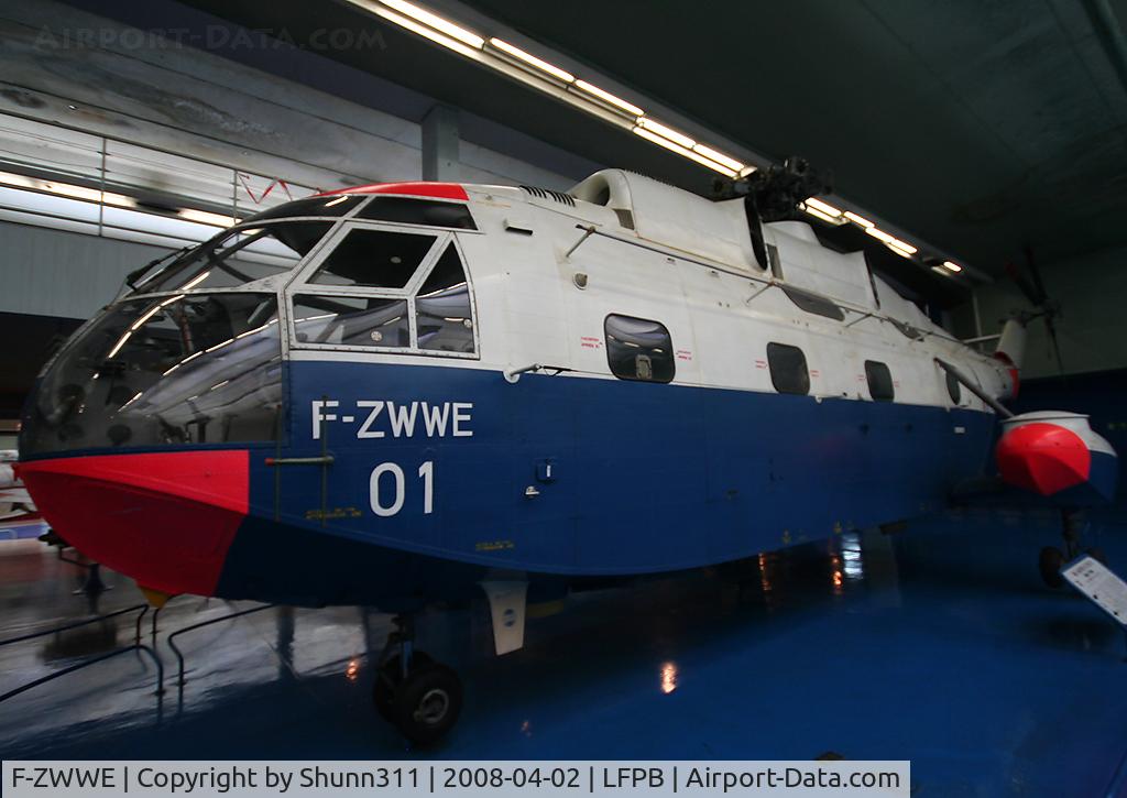 F-ZWWE, 1962 SNCASE SE-3210 Super Frelon C/N 01, Preserved @ Le Bourget Museum