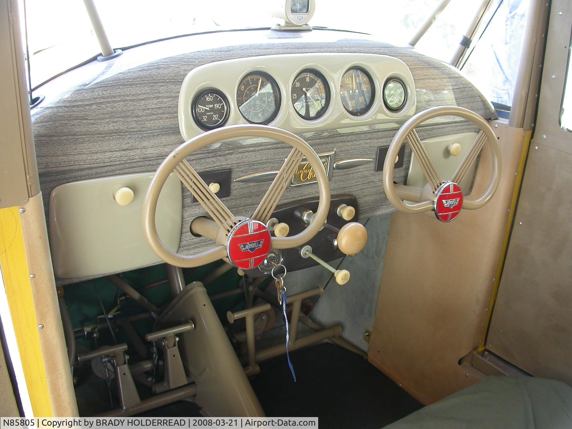 N85805, 1946 Aeronca 11AC Chief C/N 11AC-217, RESTORED TO ORIGINAL