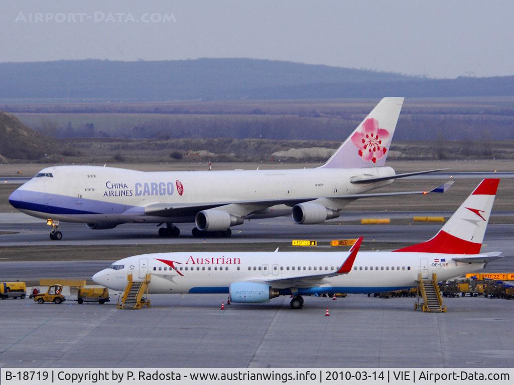 B-18719, 2005 Boeing 747-409F/SCD C/N 33739, New air cargo connection after 5 years