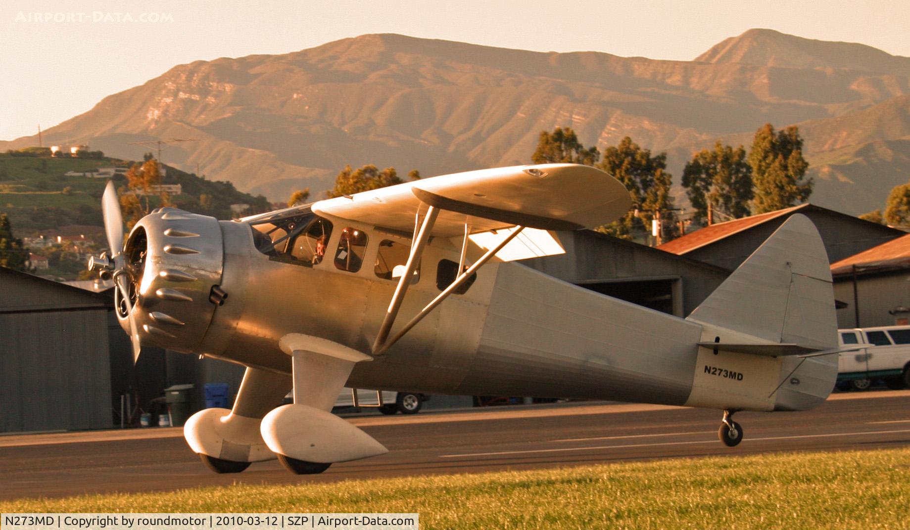 N273MD, 2008 Dickenson Howard DGA-21 (Replicate) C/N 001, pic