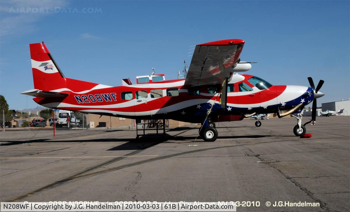 N208WF, 2003 Cessna 208B Grand Caravan C/N 208B1042, at Boulder City NV airport
