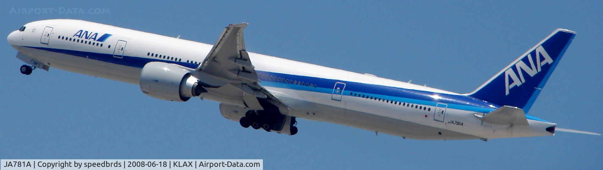 JA781A, 2007 Boeing 777-381/ER C/N 27041, ANA 777-300