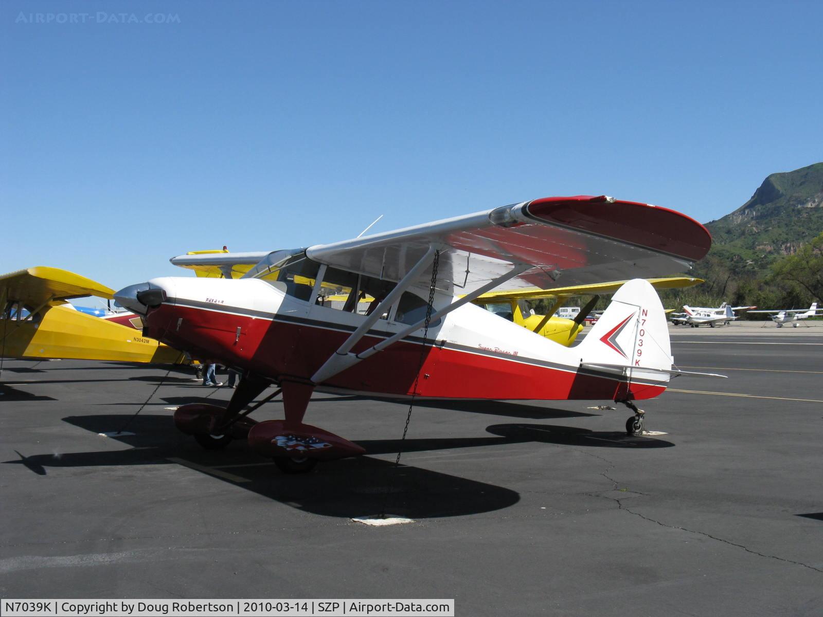 N7039K, 1950 Piper PA-20 Pacer C/N 20-147, 1950 Piper PA-20 SUPER PACER, Lycoming O-290 listed
