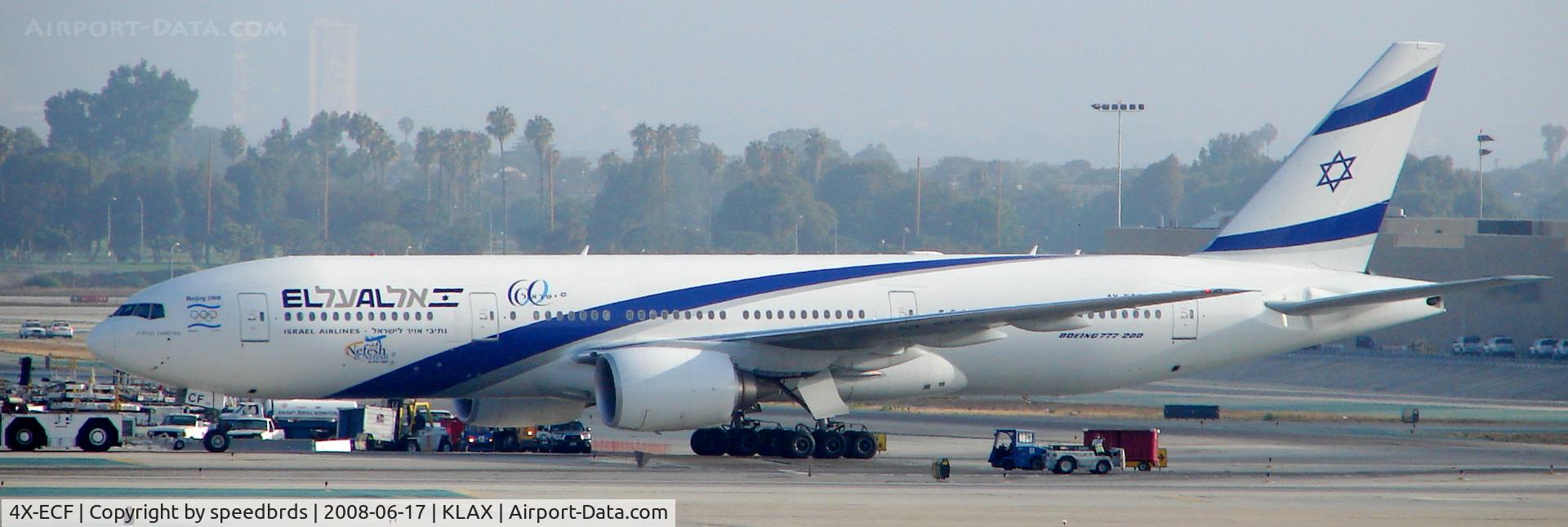 4X-ECF, 2007 Boeing 777-258/ER C/N 36084, El Al 777-258ER