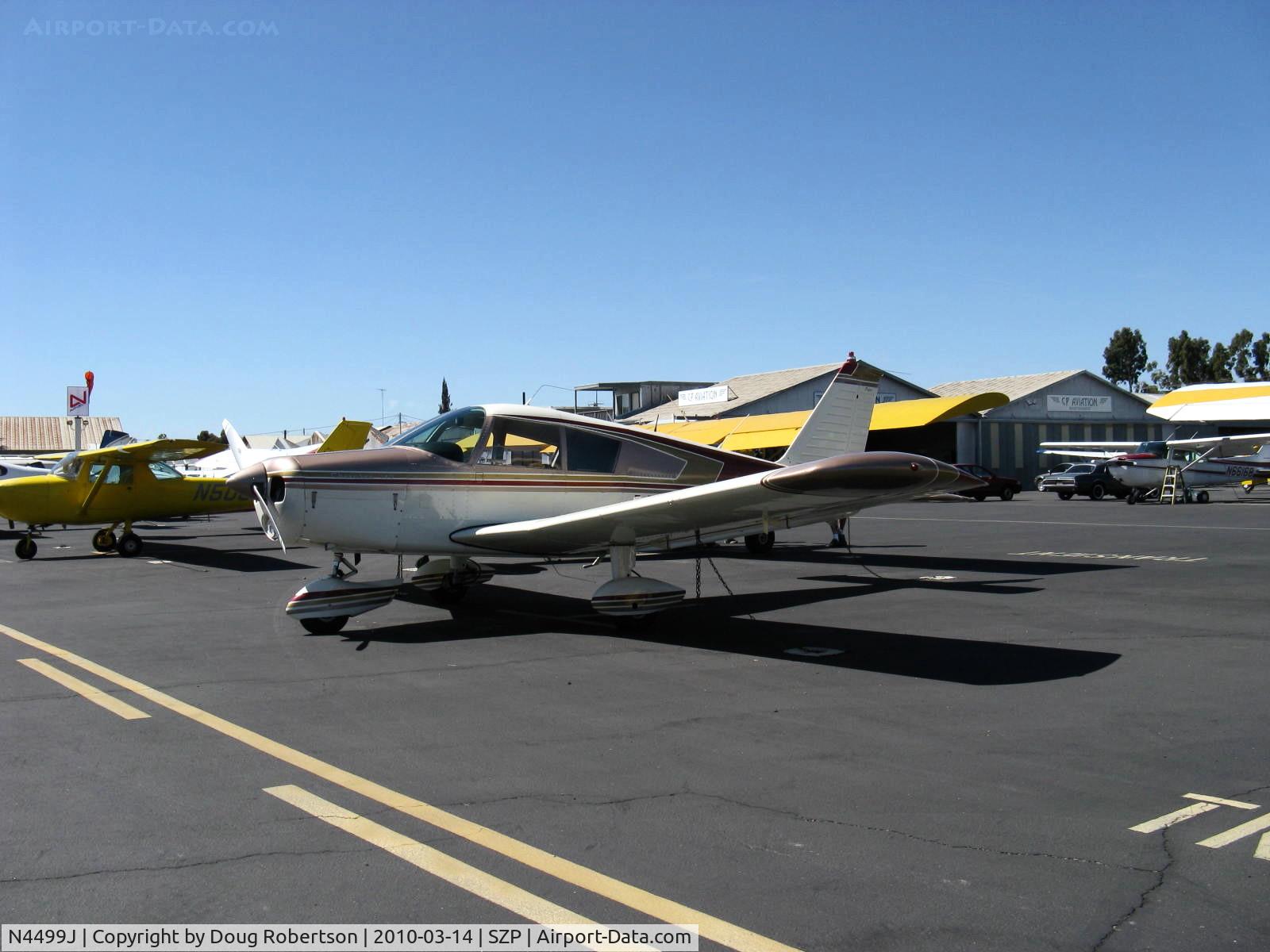 N4499J, 1967 Piper PA-28-140 Cherokee C/N 28-22920, 1967 Piper PA-28-140, Lycoming O-320-E2A 150 Hp