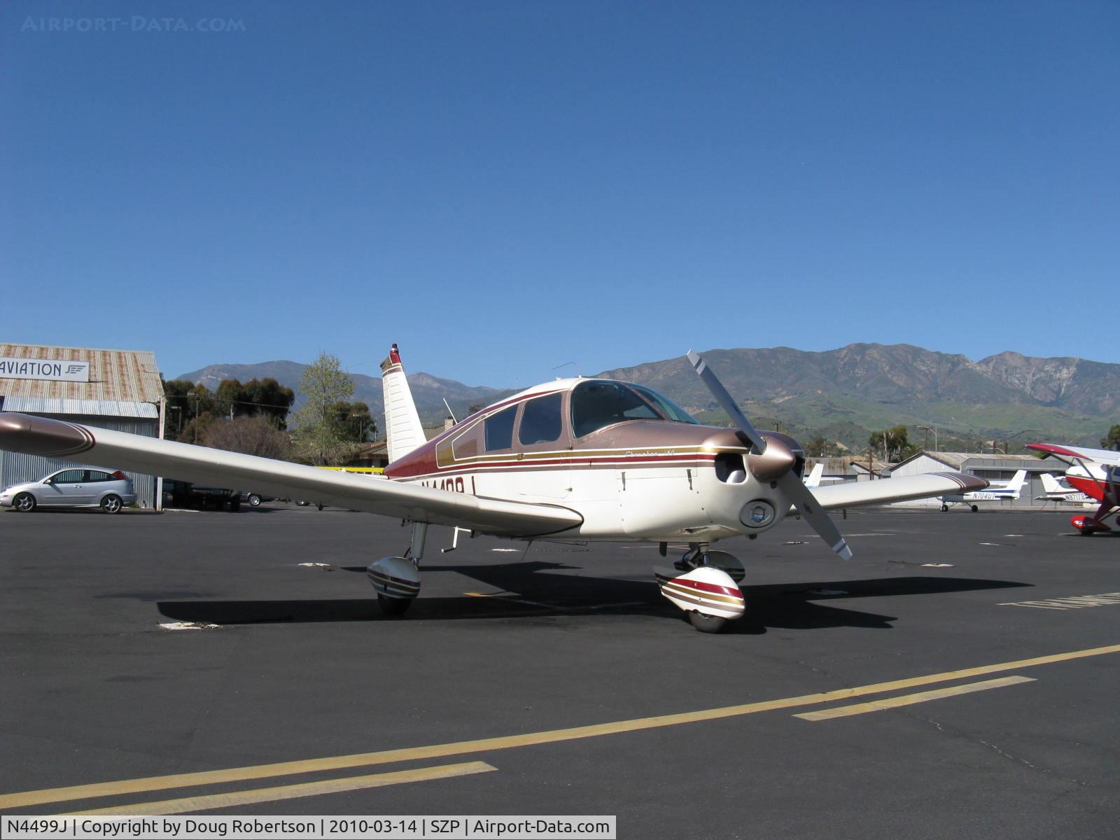 N4499J, 1967 Piper PA-28-140 Cherokee C/N 28-22920, 1967 Piper PA-28-140, Lycoming O-320-E2A 150 Hp