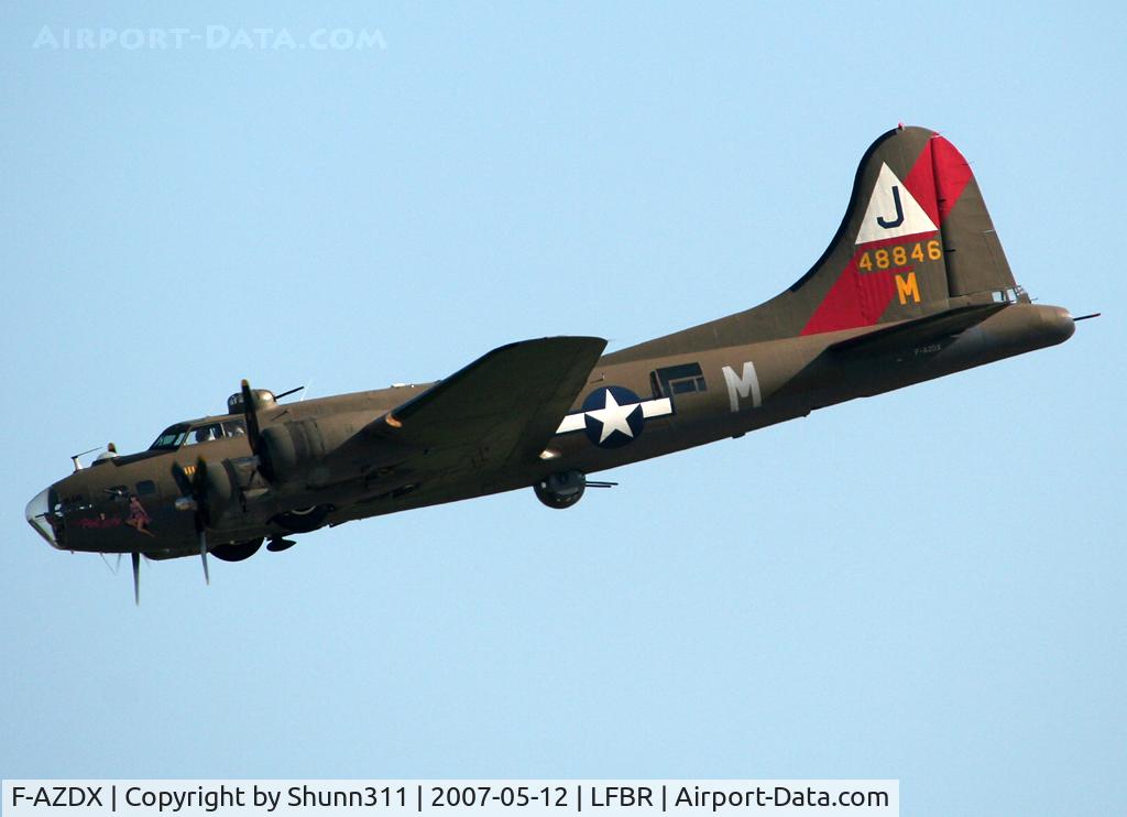 F-AZDX, 1944 Boeing B-17G Flying Fortress C/N 8246, During Air Expo Airshow 2007