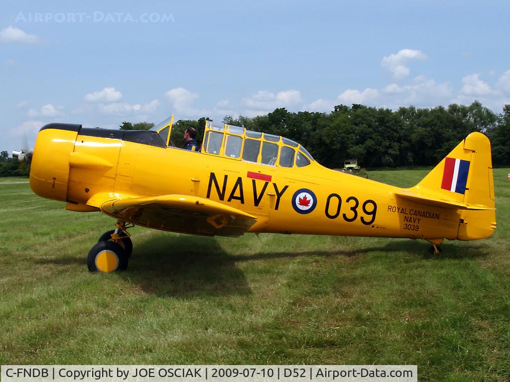 C-FNDB, 1944 Noorduyn AT-16 Harvard IIB C/N 07-6, Leaving D52